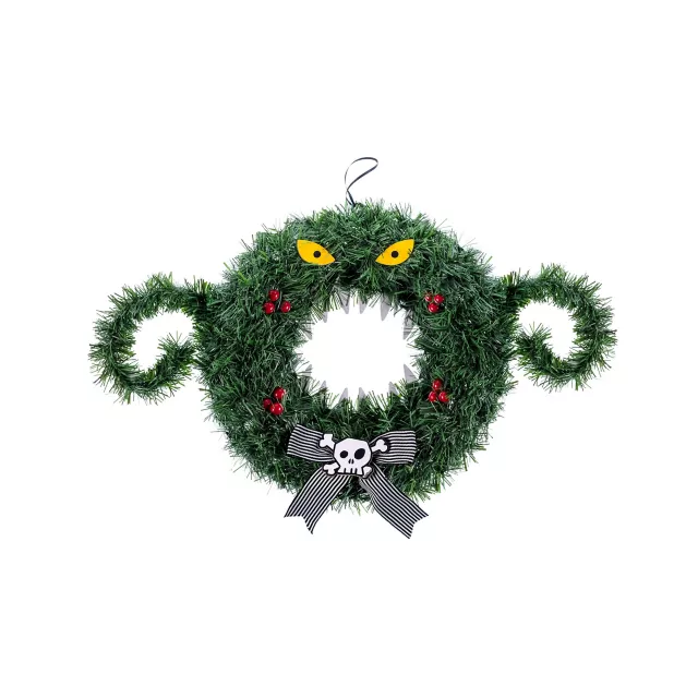 Monster Wreath Deluxe - The Nightmare Before Christmas at Spirit Halloween