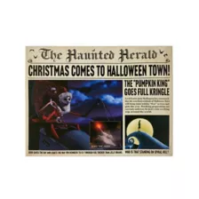 The Haunted Herald Sign - The Nightmare Before Christmas at Spencer's