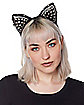 Studded Punk Cat Ear Headband