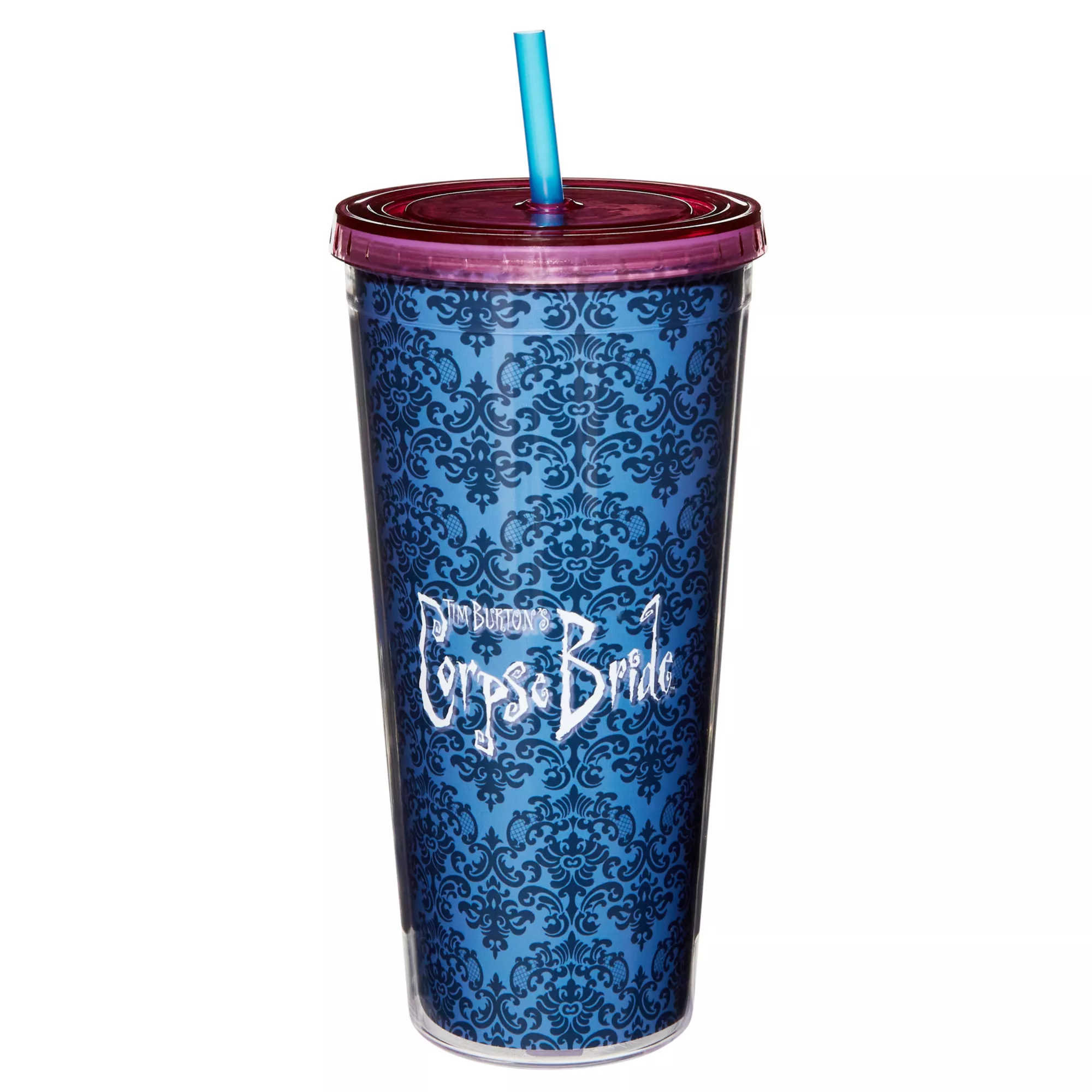 Living Marry The Dead Corpse Bride Cup With Straw - 20 oz. at Spencer's