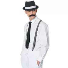 Mobster Stache at Spencer's