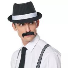 Mobster Stache at Spencer's