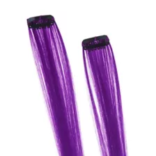 Purple Clip In Hair Extensions at Spirit Halloween