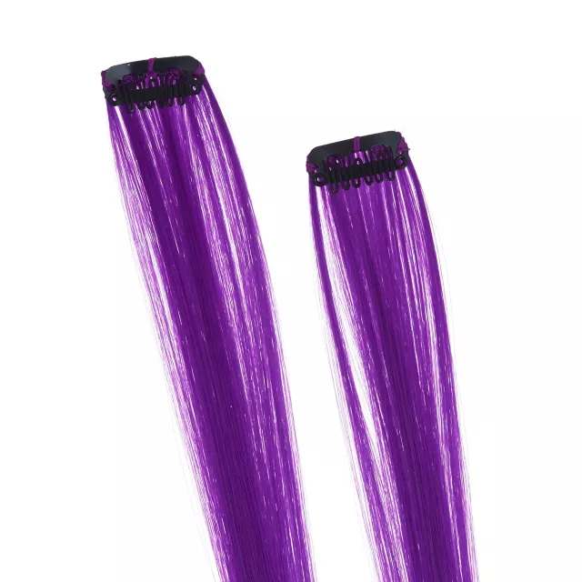 Purple Clip In Hair Extensions at Spirit Halloween
