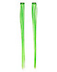 Green Clip In Hair Extensions