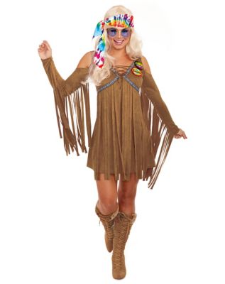 Adult Free Spirit Hippie Costume 