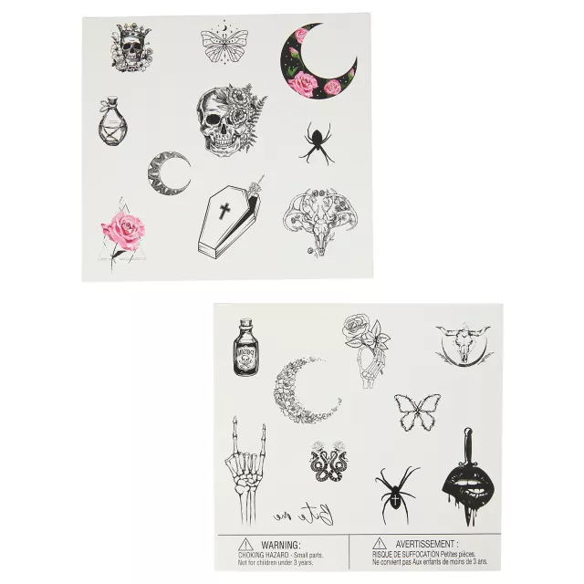 Gothic Temporary Tattoos at Spencer's