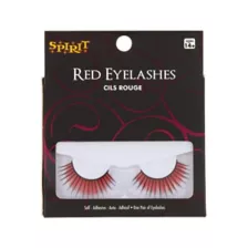 Red Eyelashes at Spirit Halloween
