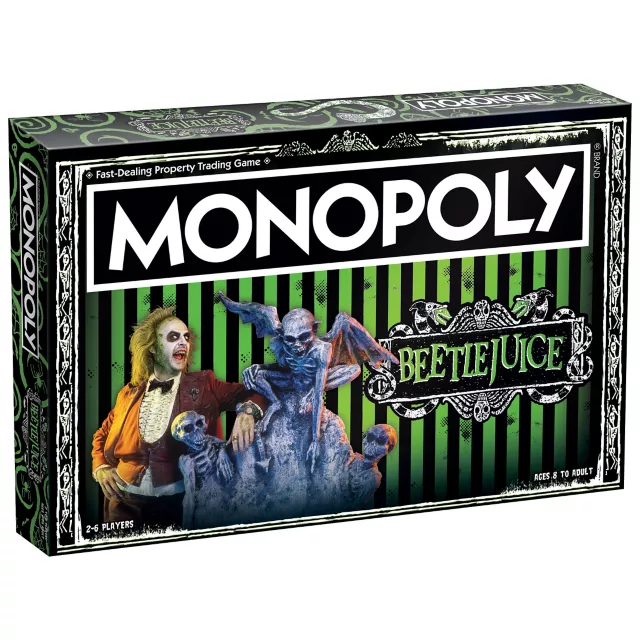 Beetlejuice Monopoly Board Game at Spirit Halloween