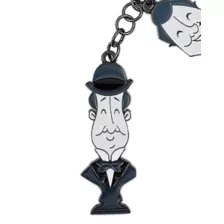 The Haunted Mansion Singing Busts Keychain - Disney at Spirit Halloween