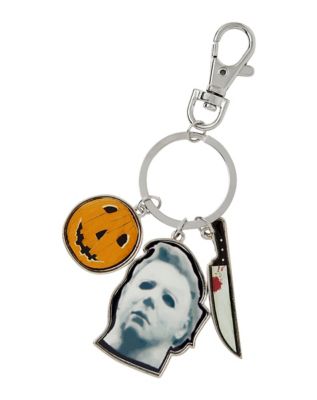 Halloween Michael Myers Lanyard, Halloween Lanyards Keychain