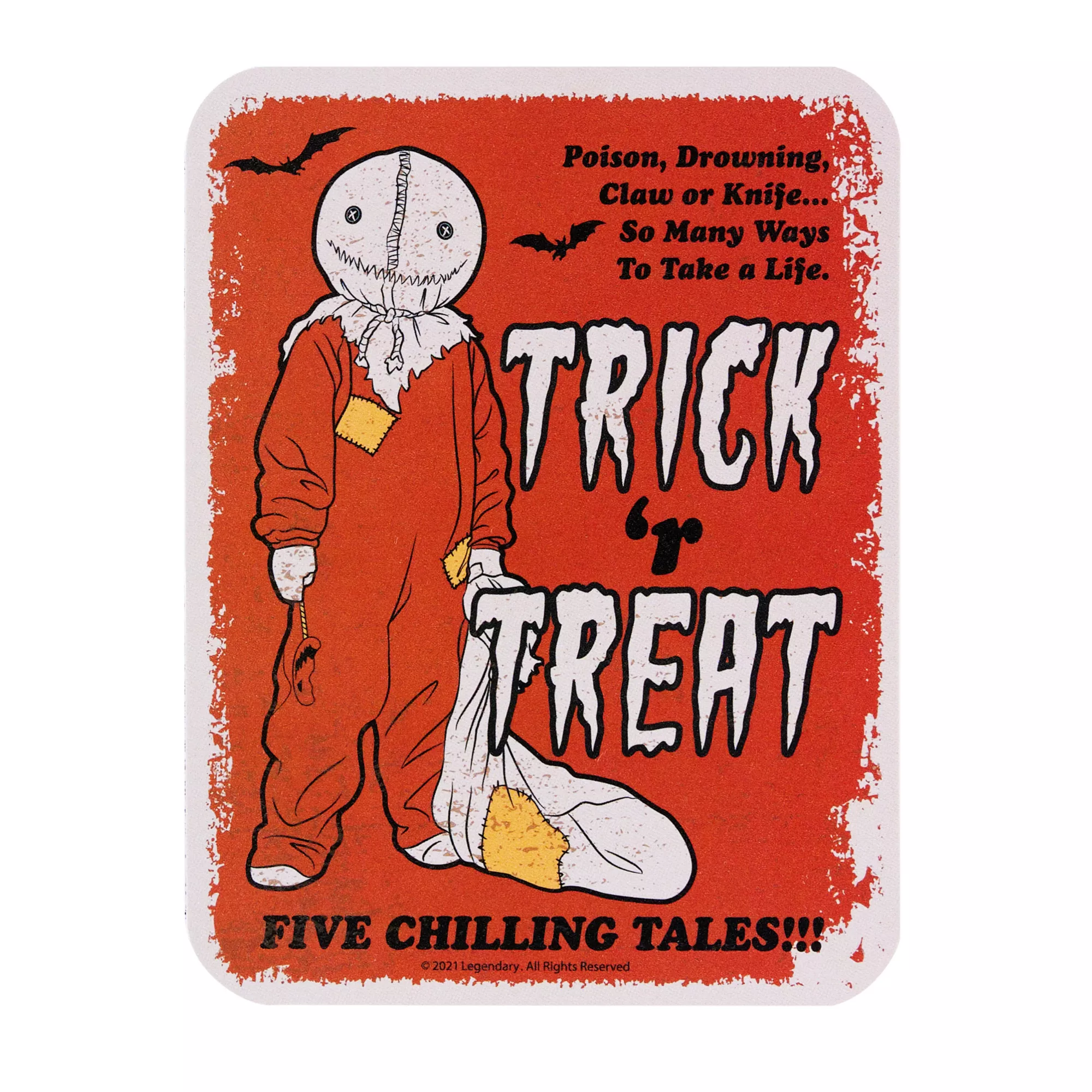 Sam Rules of Halloween Magnet - Trick 'r Treat at Spirit Halloween