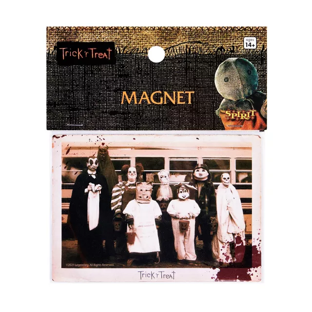 Bus Stop Trick 'r Treat Magnet at Spirit Halloween