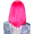 Pink Side Swept Pageboy Wig at Spirit Halloween