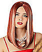 Copper and Blonde Midlength Wig