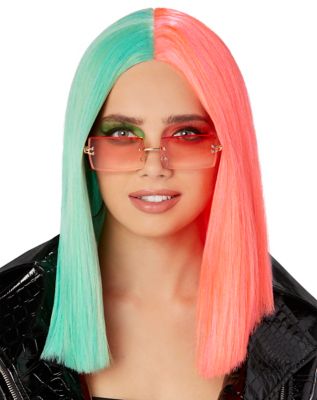 Pink wig spirit clearance halloween