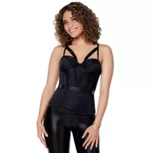 Adult Mesh Buckle Corset at Spirit Halloween