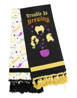 Trouble is Brewing and Amuck Amuck Dishtowels 2 Pack - Hocus Pocus