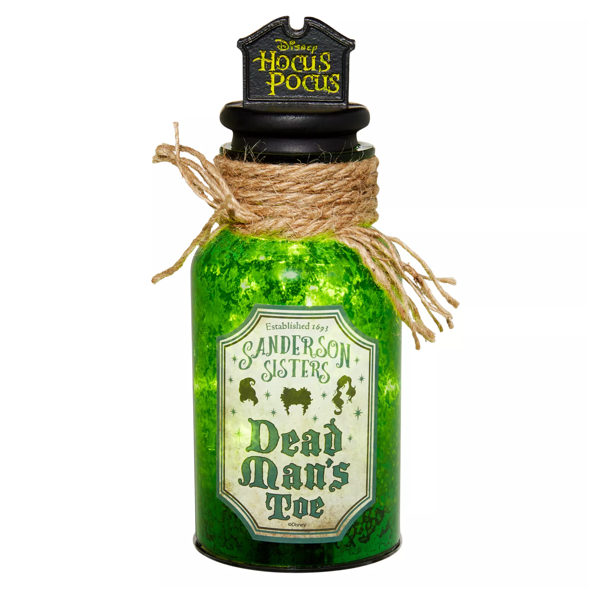 Light-Up Dead Man's Toe Potion Bottle - Hocus Pocus at Spirit Halloween