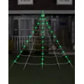 10 ft. Light-Up Green Spider Web at Spirit Halloween