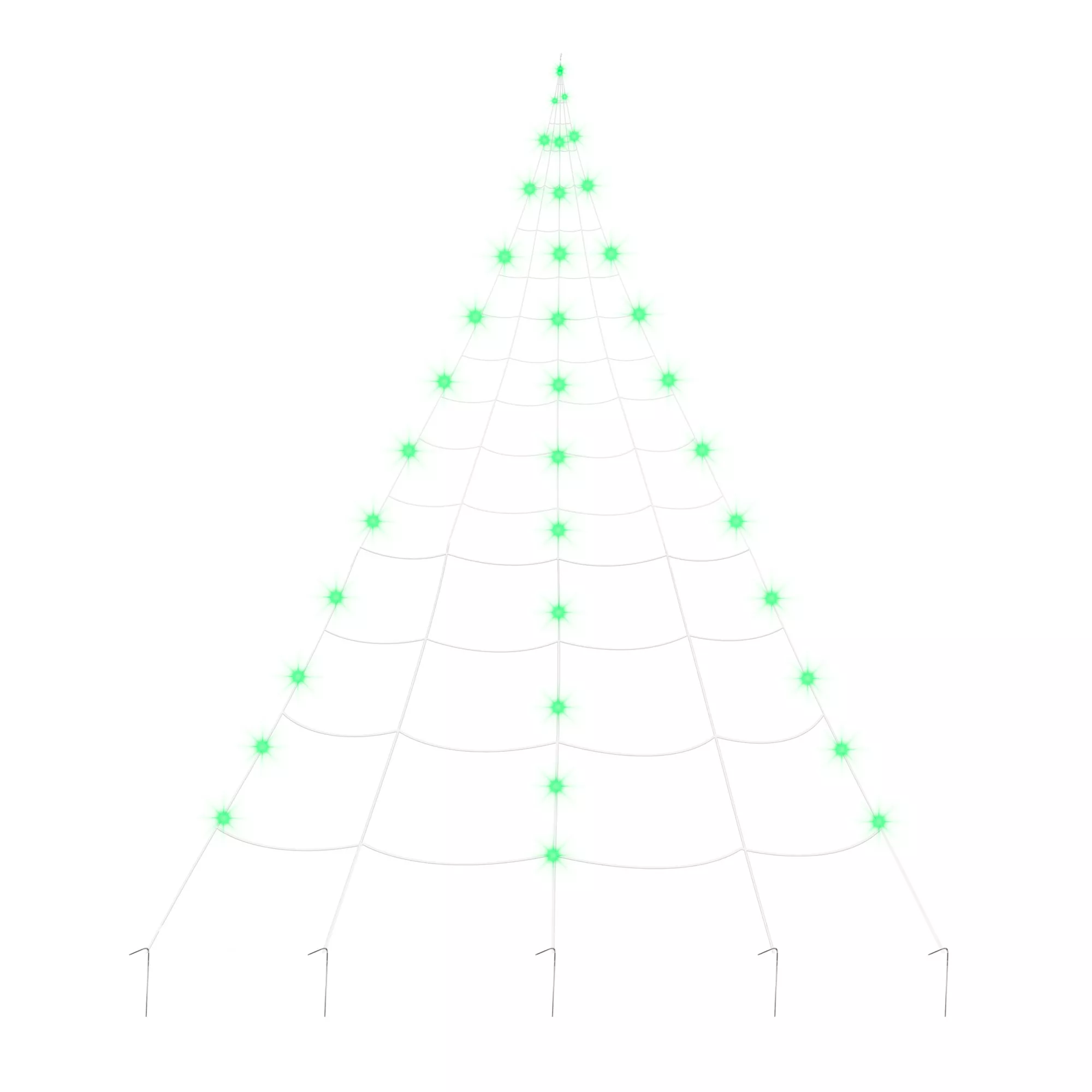 10 ft. Light-Up Green Spider Web at Spirit Halloween