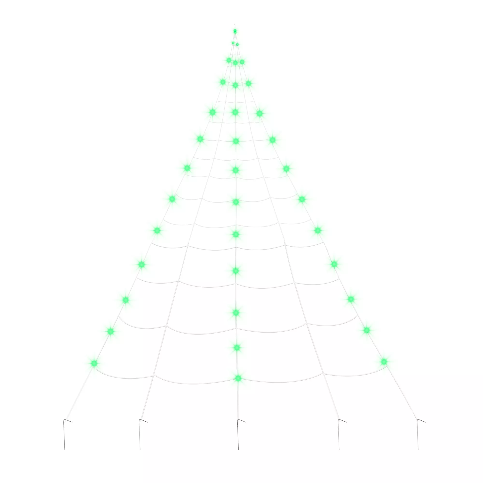 10 ft. Light-Up Green Spider Web at Spirit Halloween