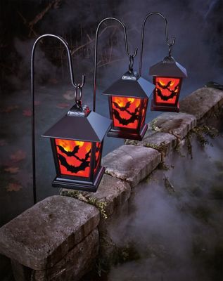 12 Battery Operated LED Witch Halloween Lantern - National Tree Company