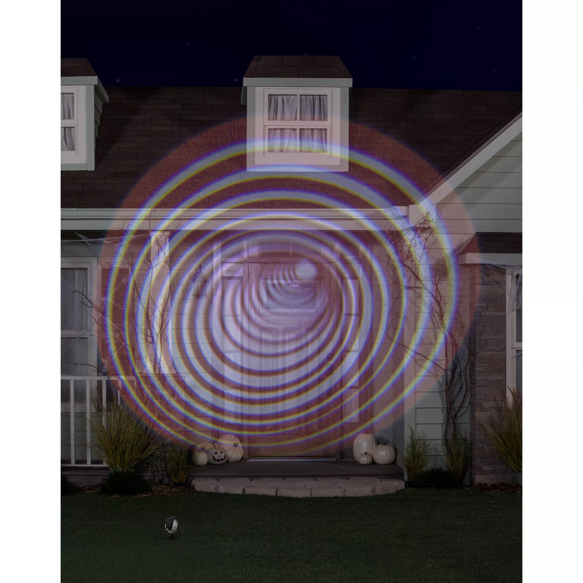 Winding Spiral Light Show Projector at Spirit Halloween