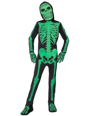 American Apparel Skeleton Glow in The Dark Halloween Leggings