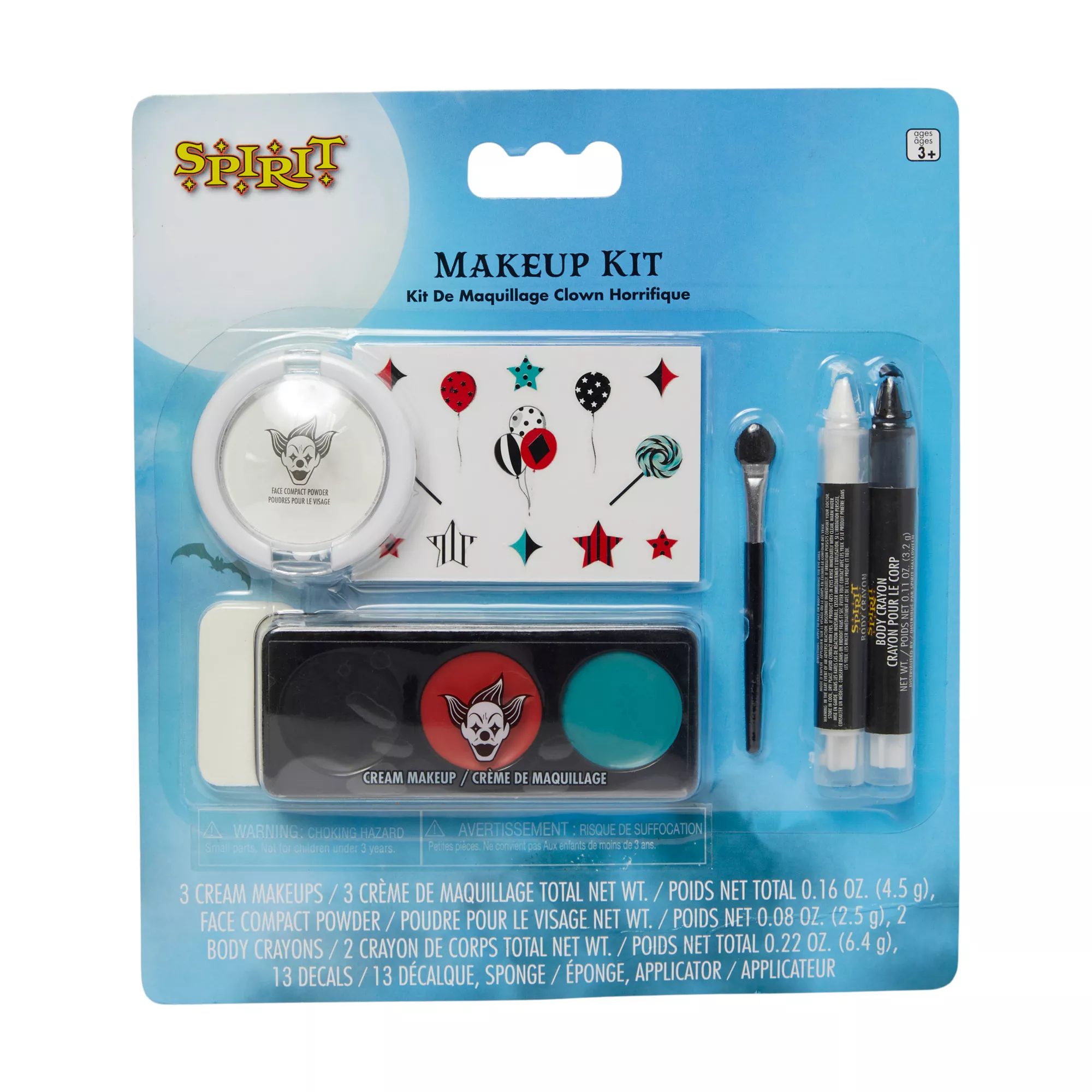 Toddler Scary Clown Makeup Kit at Spirit Halloween
