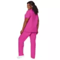 Adult Magenta Medical Scrubs Costume at Spirit Halloween