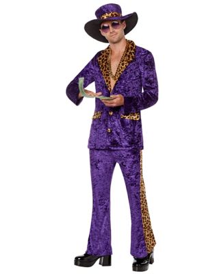 Adult Pimp Plus Size Costume - Spirithalloween.com
