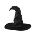 Black Crooked Witch Hat at Spirit Halloween
