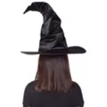 Black Crooked Witch Hat at Spirit Halloween
