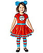 Toddler Thing 1 and Thing 2 Dress Costume – Dr. Seuss