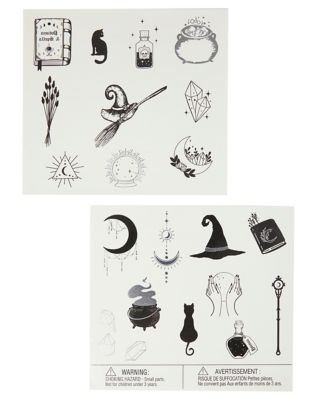 Kids Sorceress Temporary Tattoos 