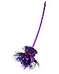 Purple Light-Up Witch Broom