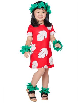  Spirit Halloween Adult Lilo and Stitch Lilo Costume - M :  Clothing, Shoes & Jewelry