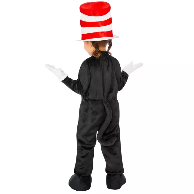 Toddler Cat in the Hat Jumpsuit Costume – Dr. Seuss at Spencer's