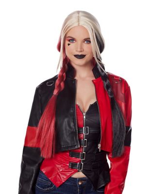 Vis stedet visdom dårlig Adult Harley Quinn Moto Jacket – The Suicide Squad - Spirithalloween.com