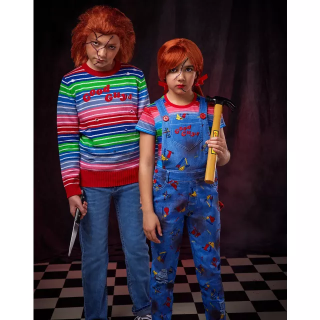 Denim Demon Chucky Costume for Men Denim Demon Chucky Costume for Men
