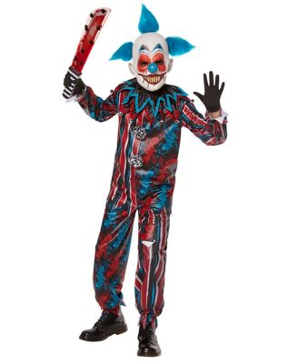 Spirit Halloween Adult Neon Carnival Clown Costume | Neon Clown Outfit |  Group Costumes | Circus Costume : : Clothing, Shoes & Accessories