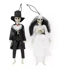 Skeleton Bride and Groom at Spirit Halloween