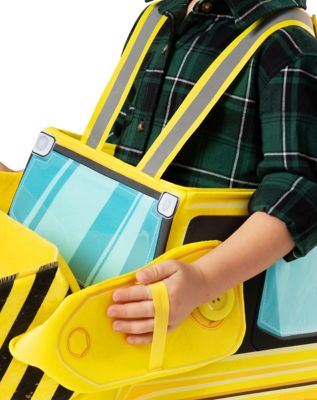 Toddler Ride-Along Bulldozer Costume