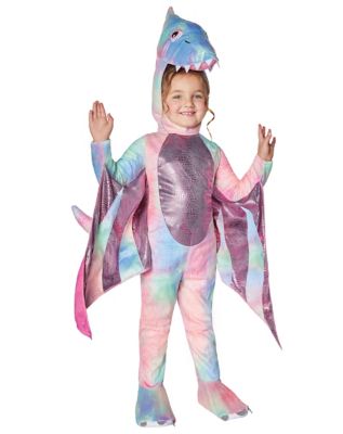 HalloweenCostumes.com Small Pterodactyl Costume for Kids, Green/Yellow