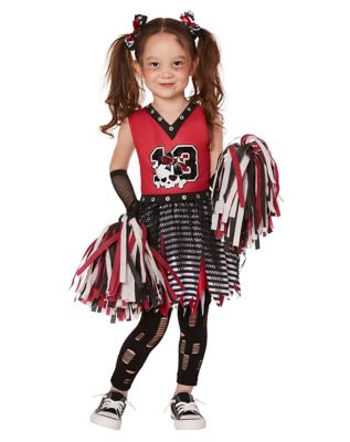 Toddler Zombie Cheerleader Costume - Spirithalloween.com