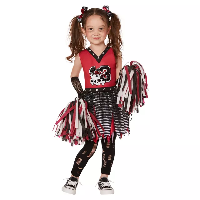 Toddler Zombie Cheerleader Costume - Spirithalloween.com