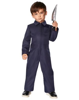 Kids' Mechanic Blue Jumpsuit Halloween Costume, Small