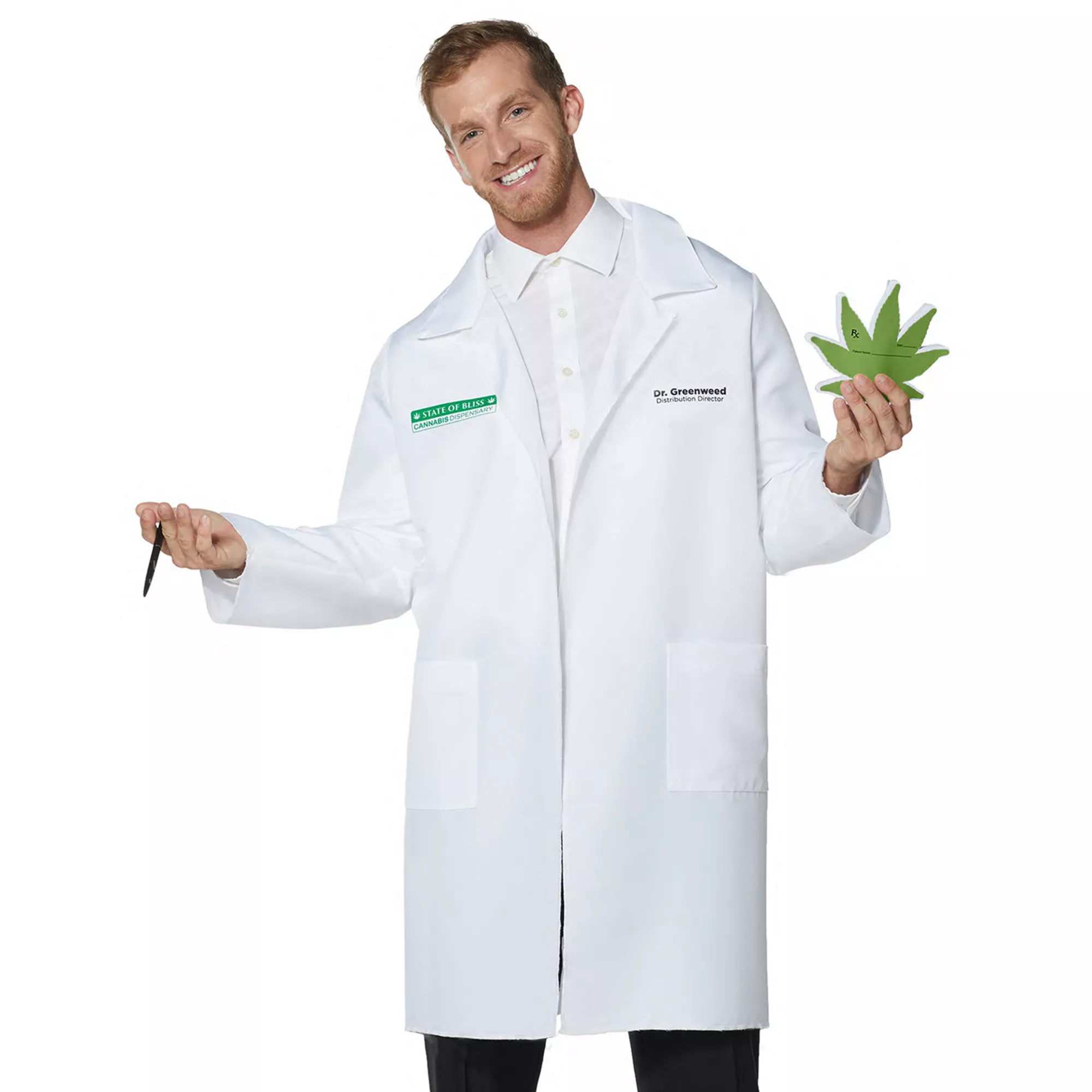 Adult Dr. Greenweed Plus Size Costume at Spencer's