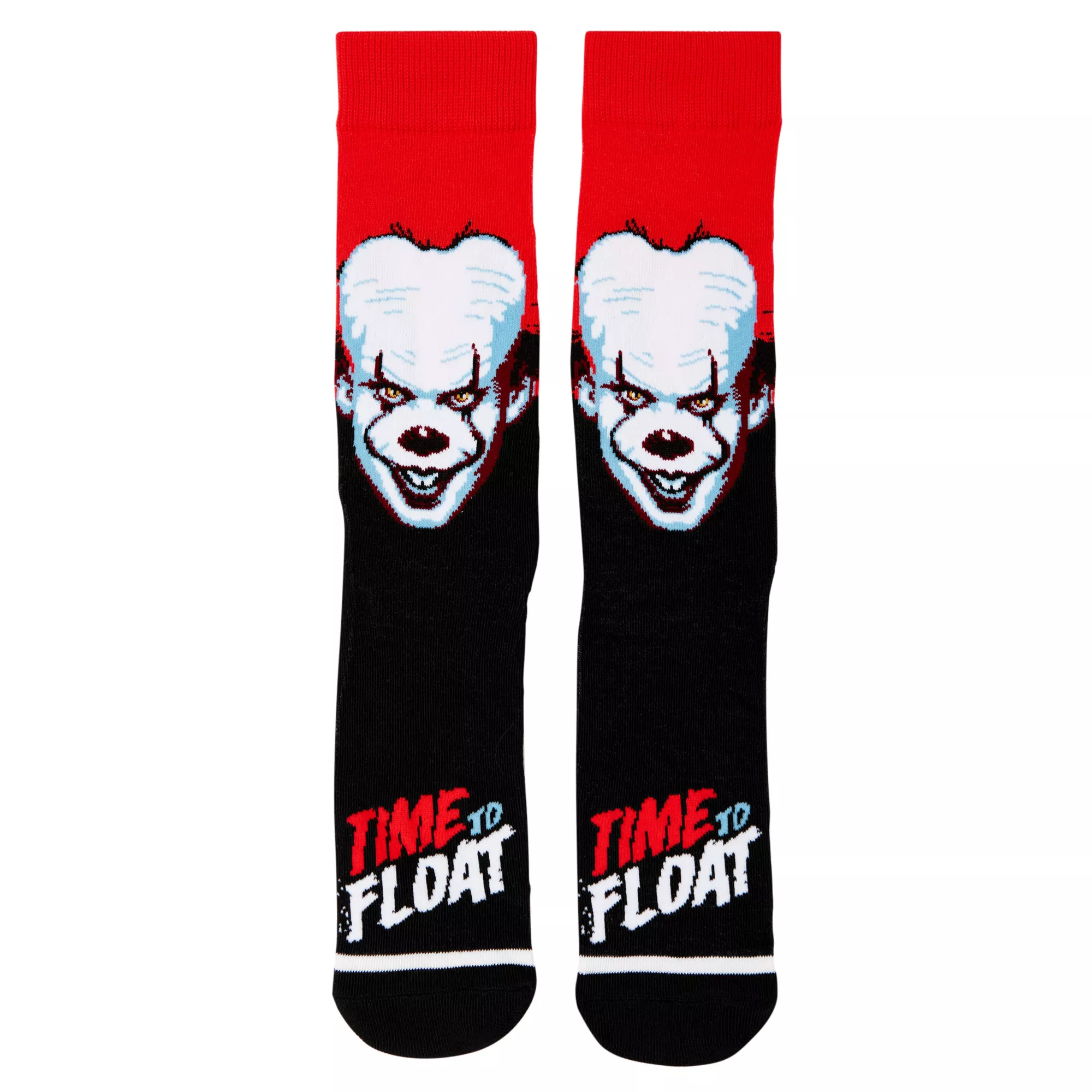 Pennywise Time to Float Crew Socks - It Chapter Two at Spirit Halloween
